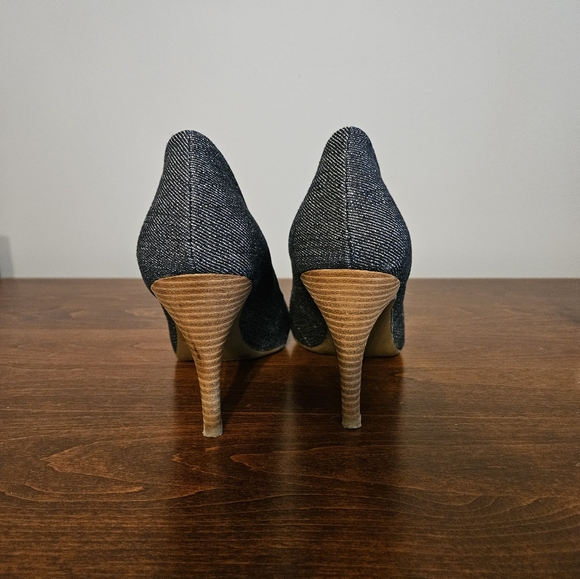 Jessica Simpson denim pumps Oscar - Picture 6 of 9